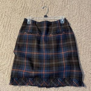 Cabi plaid skirt